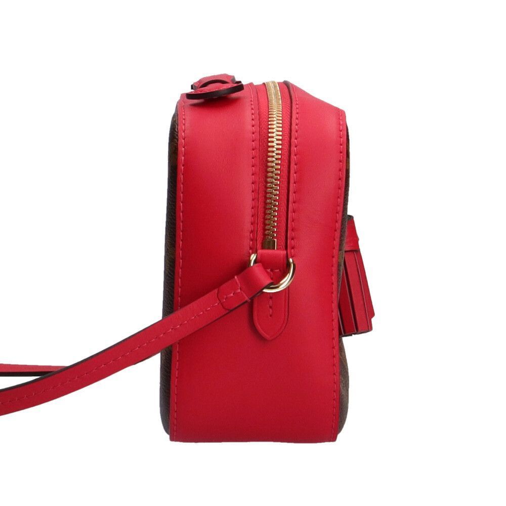 Louis Vuitton Santonge Shoulder Bag Damier Ebene Red - Picture 5 of 9